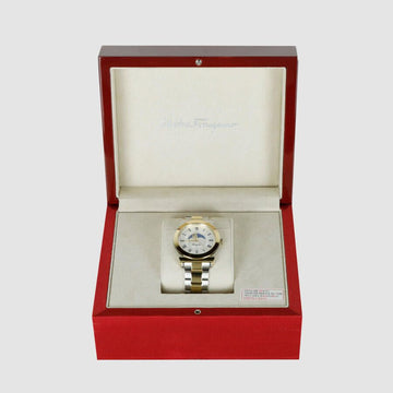 Salvatore Ferragamo Moonphase Combination Watch 15007 159123013 [P]