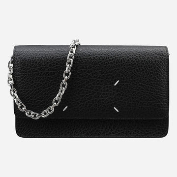 Maison Margiela Stitched Chain Crossbody Bag Black 159123216 [P]