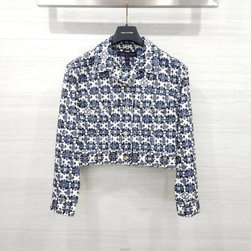 Louis Vuitton Monogram Flower Mosaic Denim Jacket 157573180 [P]
