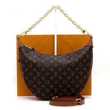 Louis Vuitton Monogram Canvas Loop Hobo Tote Bag and Shoulder Bag Crossbody aa66740 159123237 [P]