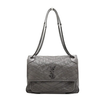 SAINT LAURENT NIKI ニキ ラージ シルバー チェーン レディース ショルダーバッグ 兼 クロスボディバッグ 498883 159123252 [P]
