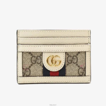 GUCCI オフィディア GG カードケース ホワイト 523159 159123274 [P]