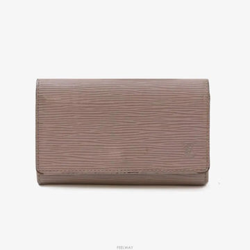 Louis Vuitton Trousse Epi Wallet Rose Beige 9586808412 159123289 [P]