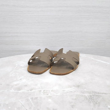 Hermes Sandals Slippers Etoupe H202230Z 157648911 [P]