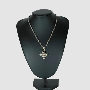 Louis Vuitton Flower Stud Pendant Necklace 15026 159123371 [P]