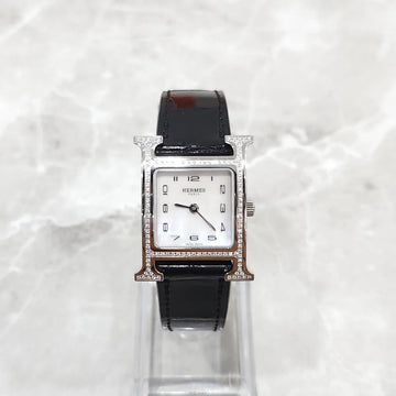 Hermes Diamonds H Hour Watch Small 25MM W047212WW00 157700204 [P]