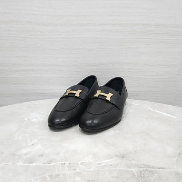 Hermes Loafer Black with Silver Tone 157699347 [P]