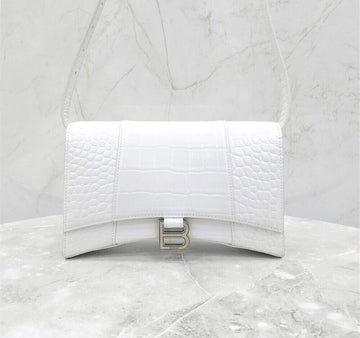 BALENCIAGA Krokodilmuster Leder Schultertasche 154224757 [P]
