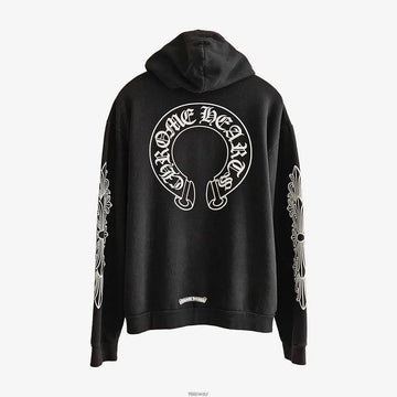 Chrome Hearts Horseshoe Hoodie XL Size Black AIC95K56 159123650 [P]