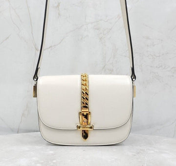 GUCCI Silvie 1969 Leder Mini Schultertasche 615965 144145207 [P]