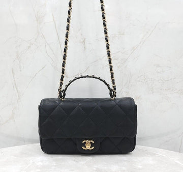 CHANEL Mini-Flap-Tophandle-Tasche AS5368 153292298 [P]