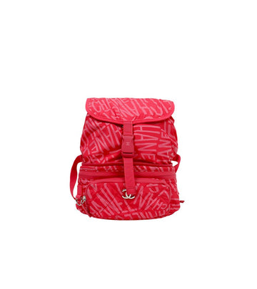 CHANEL Red Nylon Coconehju Backpack 64666 159124679 [P]