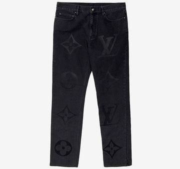 Louis Vuitton Unused Monogram Denim Pants 34 3WSUT7NI 157636239 [P]