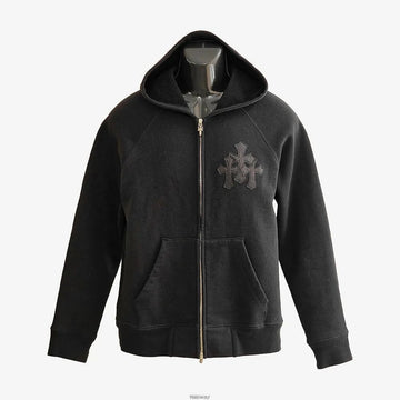 CHROME HEARTS Triple Cross Logo Kapuzenjacke MKJG8YXU 159124788 [P]
