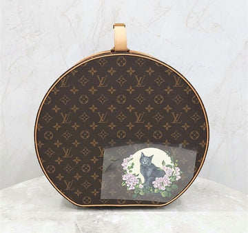 LOUIS VUITTON ブアット シャポ モノグラム ハットボックス 40 M23624 138386607 [P]