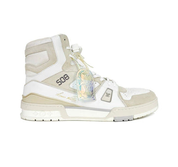LOUIS VUITTON Trainer High Top Sneaker LOB010915 155303575 [P]