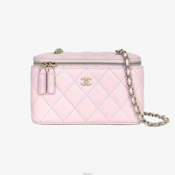 CHANEL Vanity Chain Cosmetic Bag AP1341 32 Series 159125054 [P]