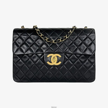 CHANEL Vintage Klassischer Einzel Flap Bag Maxi OMP96QKS 159125158 [P]