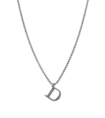 Dior Cubic D Silver Necklace 66195 159125360 [P]