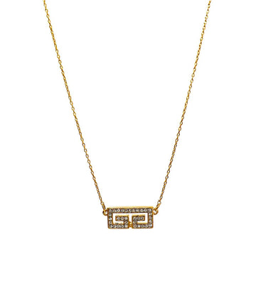 Givenchy Cubic GG Gold Necklace 66222 159125402 [P]