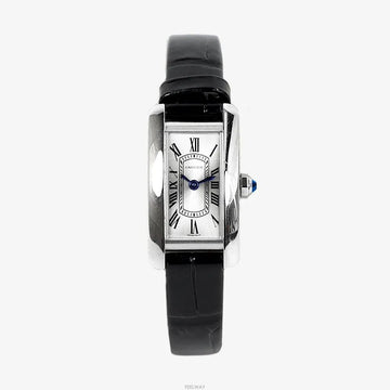 Cartier Tank American Watch Quartz Mini Steel NKQ8DJAM 159125792 [P]