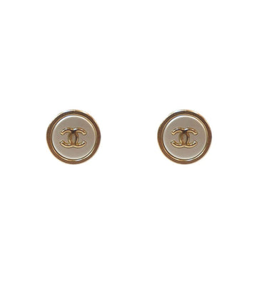 CHANEL Round CC Earrings 65811 159125824 [P]
