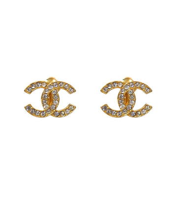 CHANEL Cubic CC Gold Ohrringe 65682 159126101 [P]