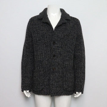 Dolce & Gabbana Gray Wool Low Gauge Knit Men's Jacket 65843 159129342 [P]