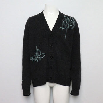 Louis Vuitton Charcoal LV Frequency Men's Cardigan 1AAT4W 159129346 [P]