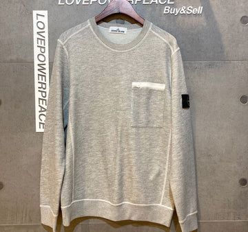 STONE ISLAND Pocket Sweatshirt Grau D110805 148409602 [P]