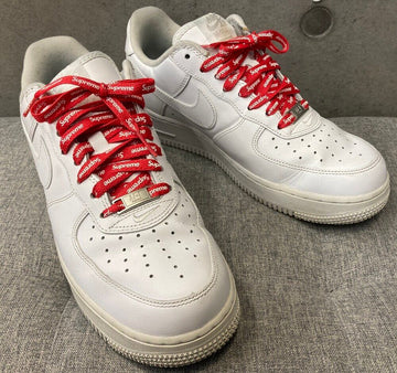 NIKE ナイキ シュプリーム ボックスロゴ エアフォース1 ホワイト 260 148410444 [P]