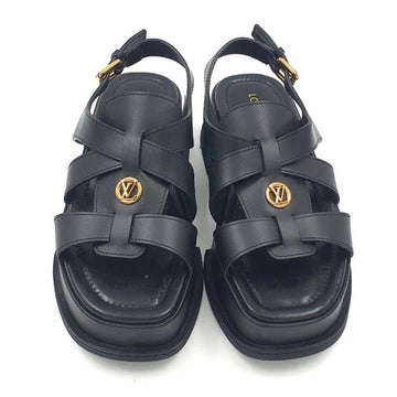 LOUIS VUITTON Maya Plattform Sandalen 807260730 159172079 [P]