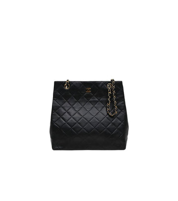 CHANEL ブラック キルティング チェーン ショルダーバッグ 14235 159172234 [P]