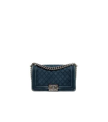 CHANEL Denim Medium Boy Bag 66101 159172204 [P]