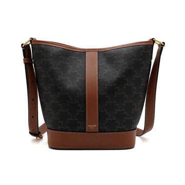 Celine Triomphe Small Bucket Shoulder Bag and Crossbody Bag 191442CAS 159174582 [P]