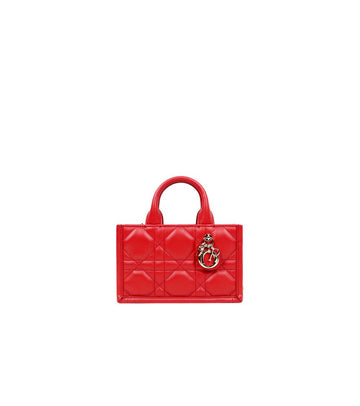 DIOR Rote Mini-Buch-Tote 64261 159174723 [P]