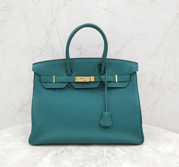 HERMES Birkin Togo Gold 35 Q stamp 141889780 [P]