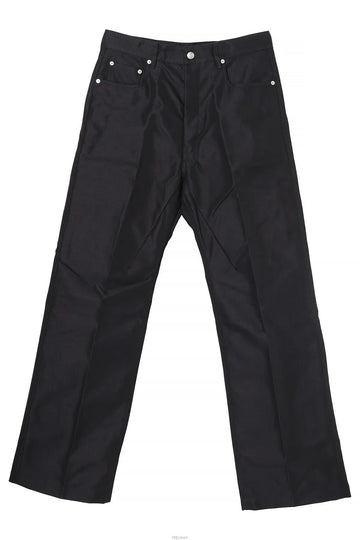 Rick Owens Denim GETH JEANS Black Cordura Cotton RU01F2333 CDU 09 159181684 [P]