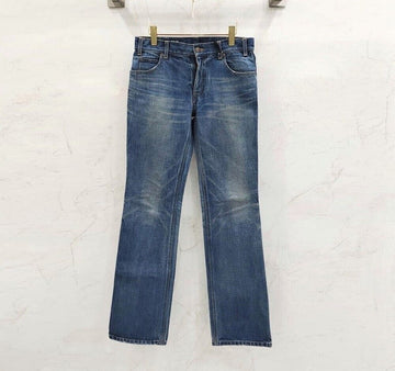 Celine Pearl Dark Union Wash Denim Pants 2N42A365M07DU 134084966 [P]