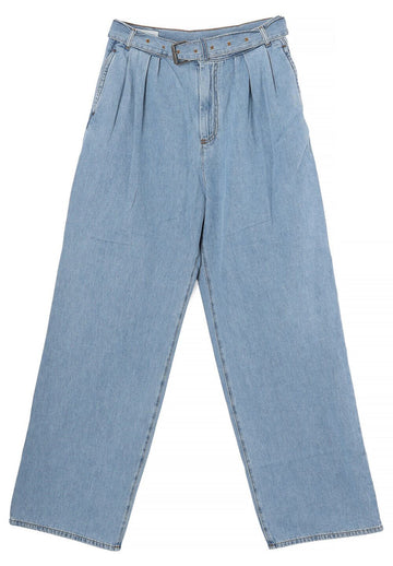 DRIES VAN NOTEN PREACHES Denim-Hose Lichtblau 155928051 [P]
