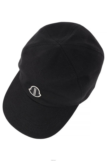Rick Owens Baseball Hat Black MU01F3B02 89BAD 999 159182767 [P]