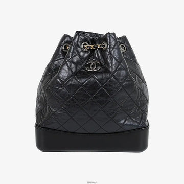 CHANEL Gabrielle Backpack Medium Black 24 159182941 [P]