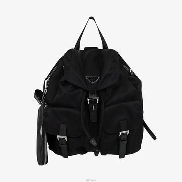 Prada Unused Nylon Backpack Medium Black 94GHBX04 159182943 [P]