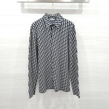 DIOR Oblischer Jacquard-Strickshirt 023550AT099 159182992 [P]