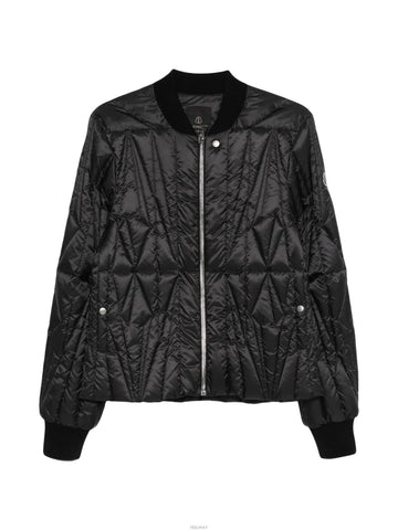 MONCLER +RICK OWENS GEOCAMO Fliegerjacke Schwarz 1A00001 M8113 999 159182999 [P]