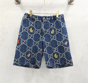 GUCCI gg GG Tier Multi-Logo Shorts 139482898 [P]