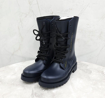 Dior Navy Camp Rubber Boots 150702104 [P]
