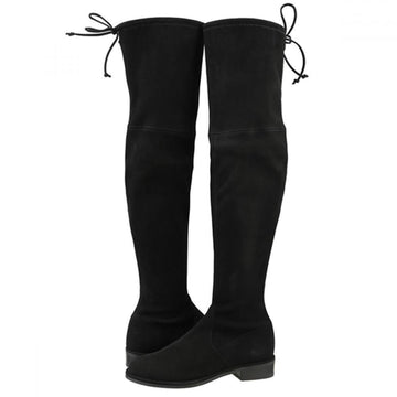 STUART WEITZMAN Lowland Wildleder Langstiefel schwarz S2167 14317619 [P]