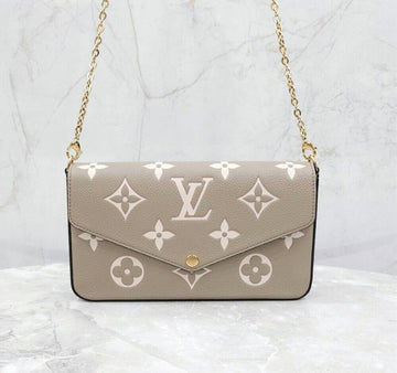 LOUIS VUITTON フェリシポシェット モノグラム アンプレンテ チェーンバッグ M69977 140444100 [P]