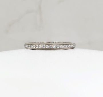 Bulgari Diamond White Gold Roma Amor Ring Size 50 361053 135707330 [P]